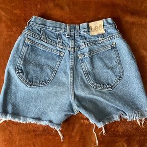 Lee Jean cutoff shorts